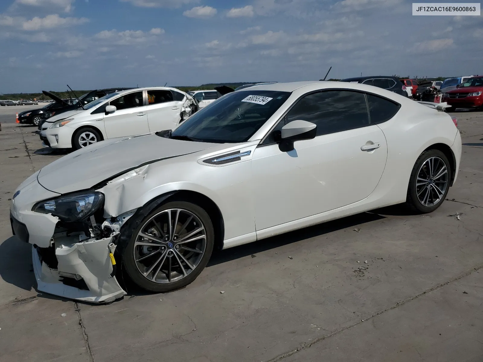 JF1ZCAC16E9600863 2014 Subaru Brz 2.0 Limited