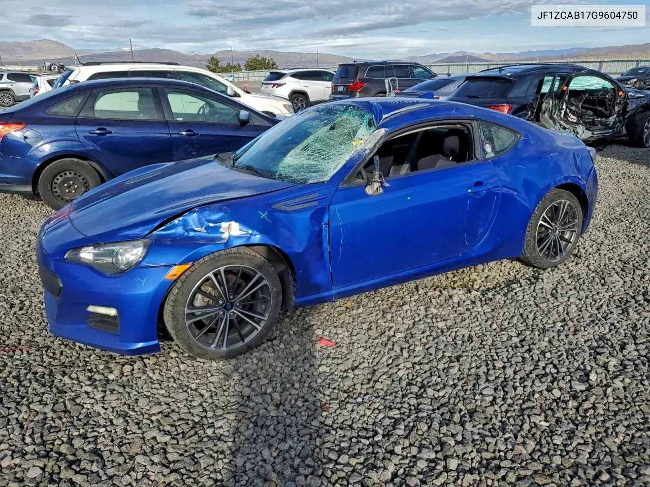 JF1ZCAB17G9604750 2016 Subaru Brz 2.0 Premium