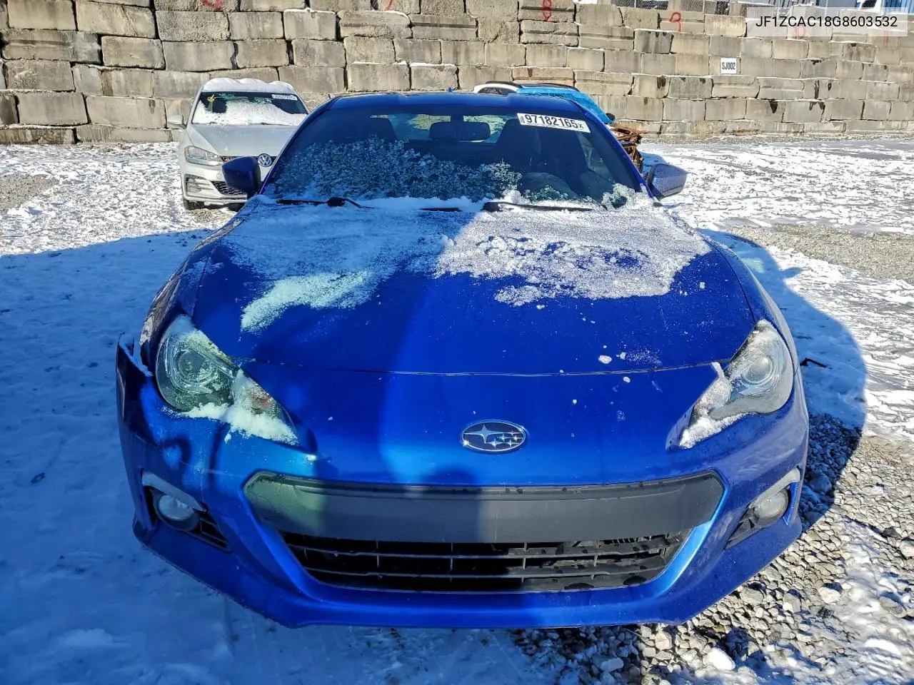 JF1ZCAC18G8603532 2016 Subaru Brz 2.0 Limited