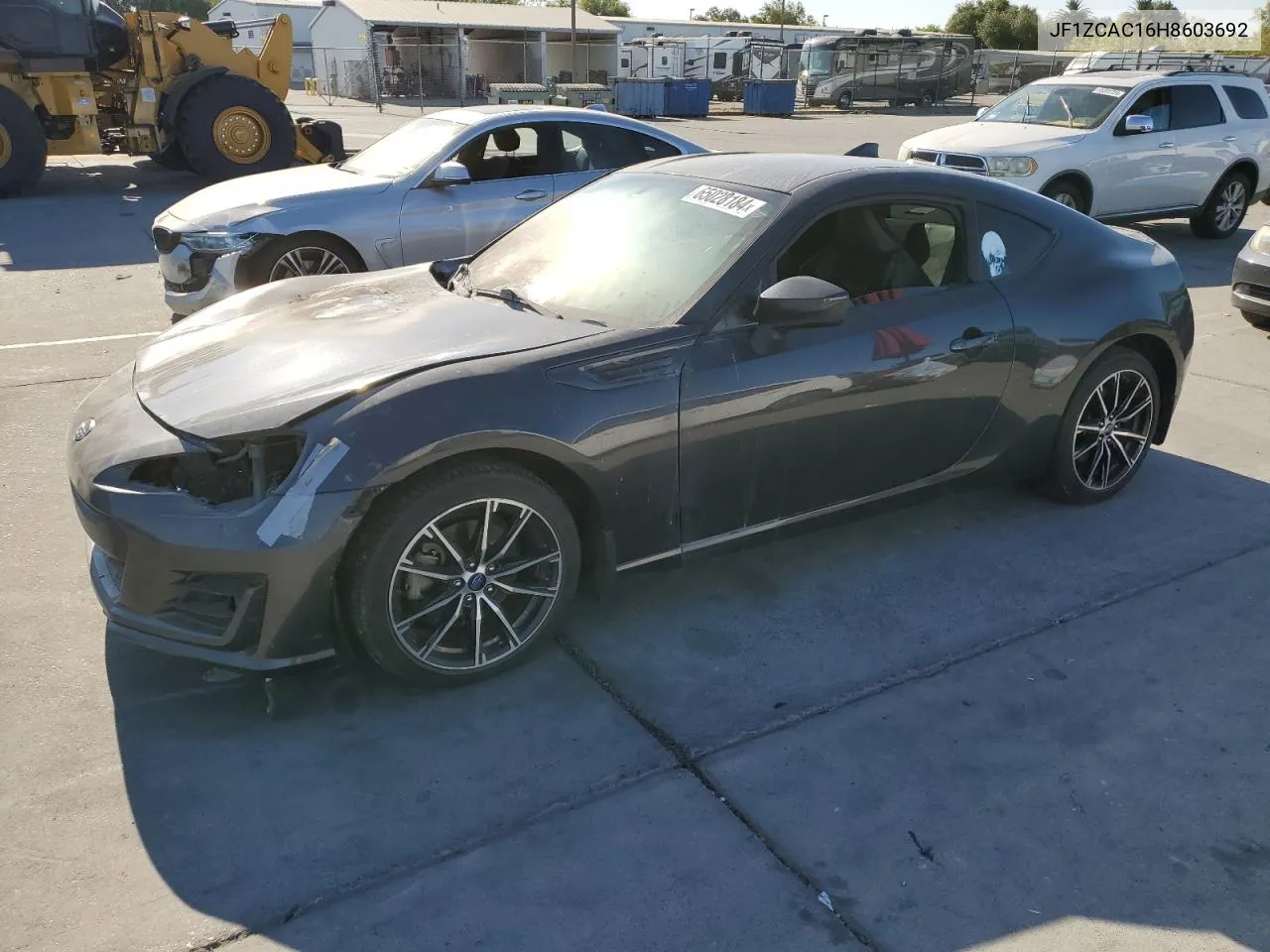 JF1ZCAC16H8603692 2017 Subaru Brz 2.0 Limited