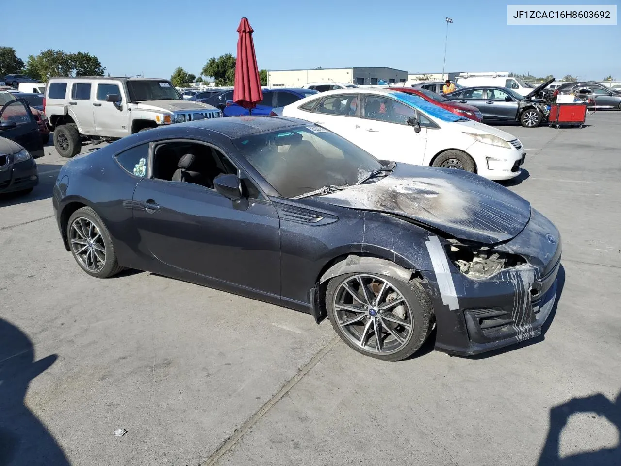 JF1ZCAC16H8603692 2017 Subaru Brz 2.0 Limited