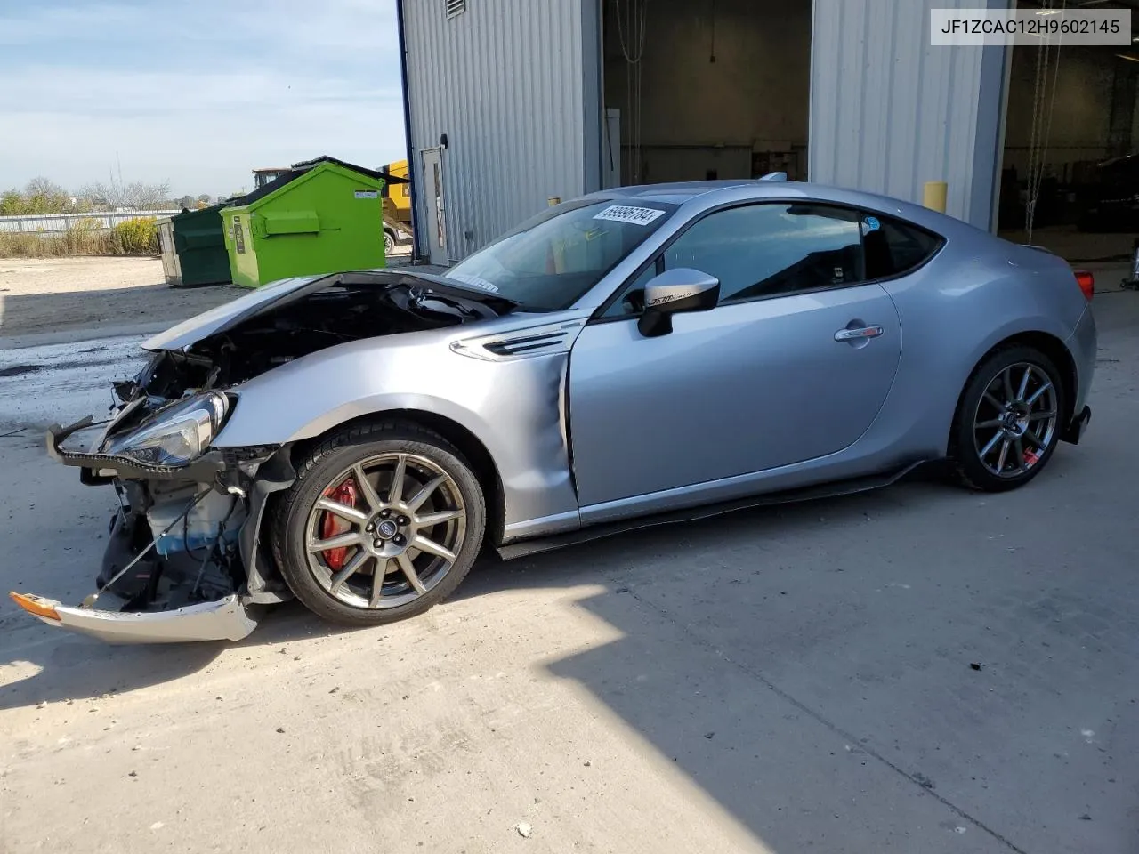 JF1ZCAC12H9602145 2017 Subaru Brz 2.0 Limited