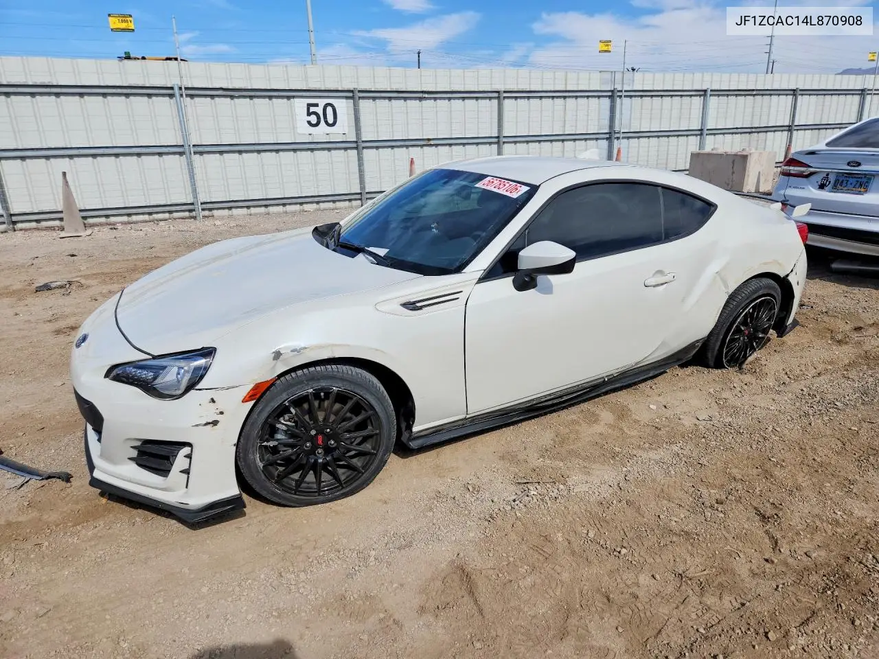 2020 Subaru Brz Limited VIN: JF1ZCAC14L870908 Lot: 56785106