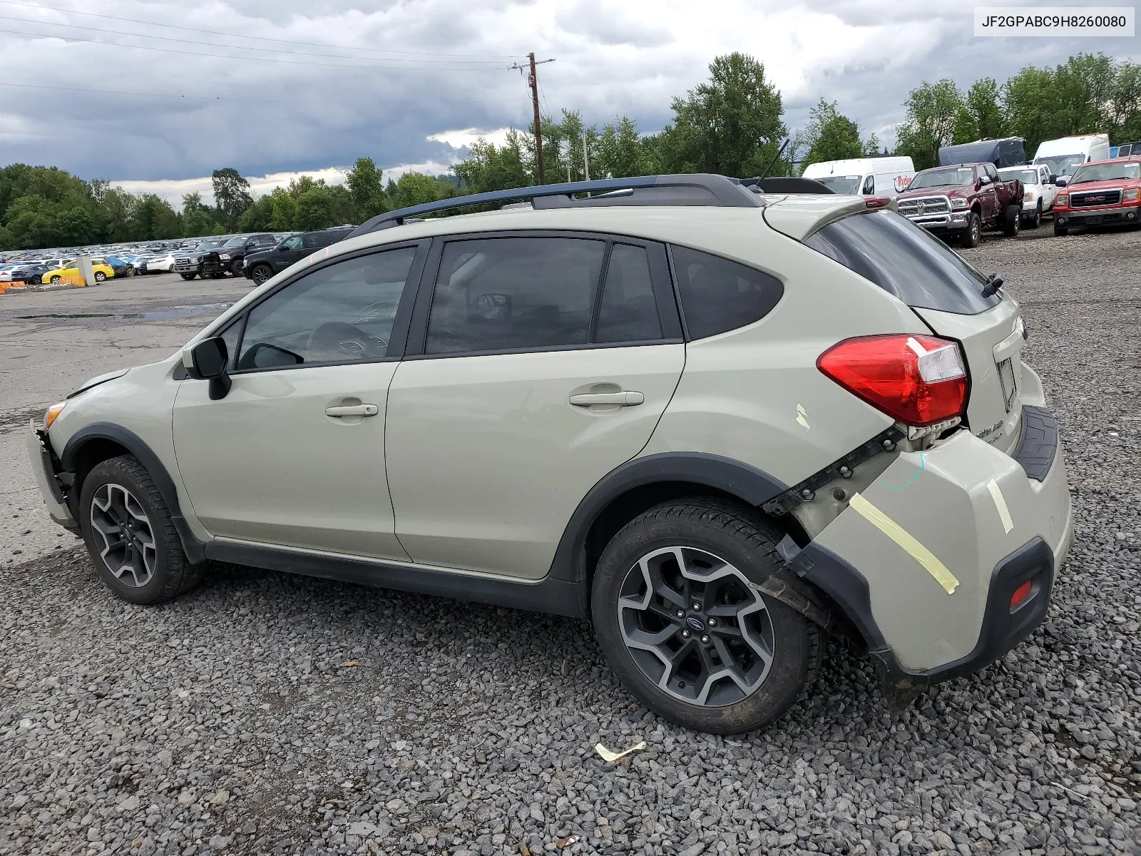 JF2GPABC9H8260080 2017 Subaru Crosstrek Premium