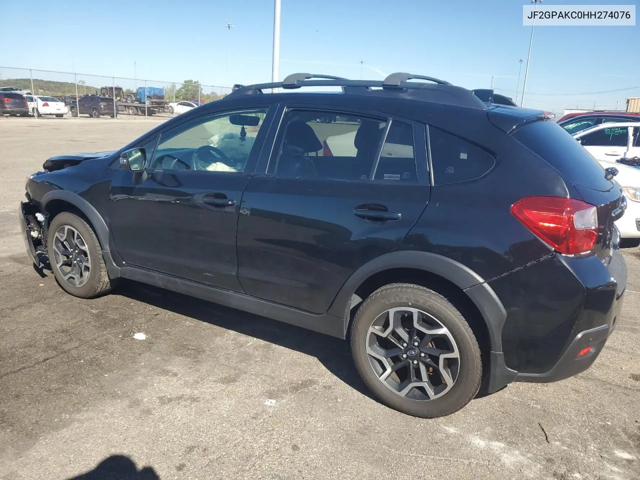 JF2GPAKC0HH274076 2017 Subaru Crosstrek Limited