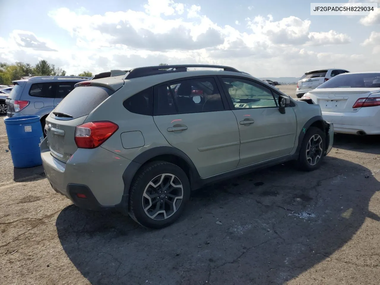 JF2GPADC5H8229034 2017 Subaru Crosstrek Premium