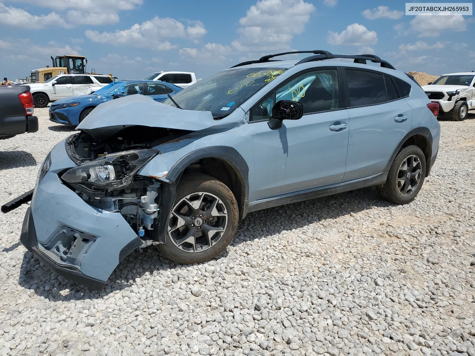 JF2GTABCXJH265953 2018 Subaru Crosstrek Premium