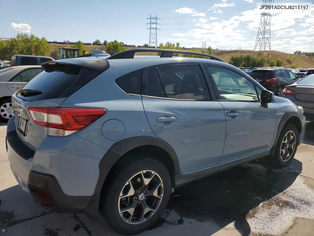 JF2GTADC5J8215197 2018 Subaru Crosstrek Premium