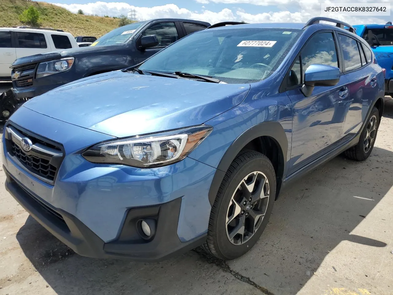 JF2GTACC8K8327642 2019 Subaru Crosstrek Premium