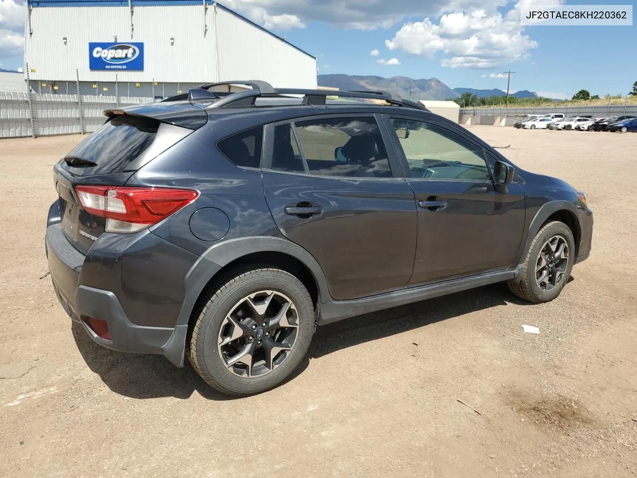 JF2GTAEC8KH220362 2019 Subaru Crosstrek Premium