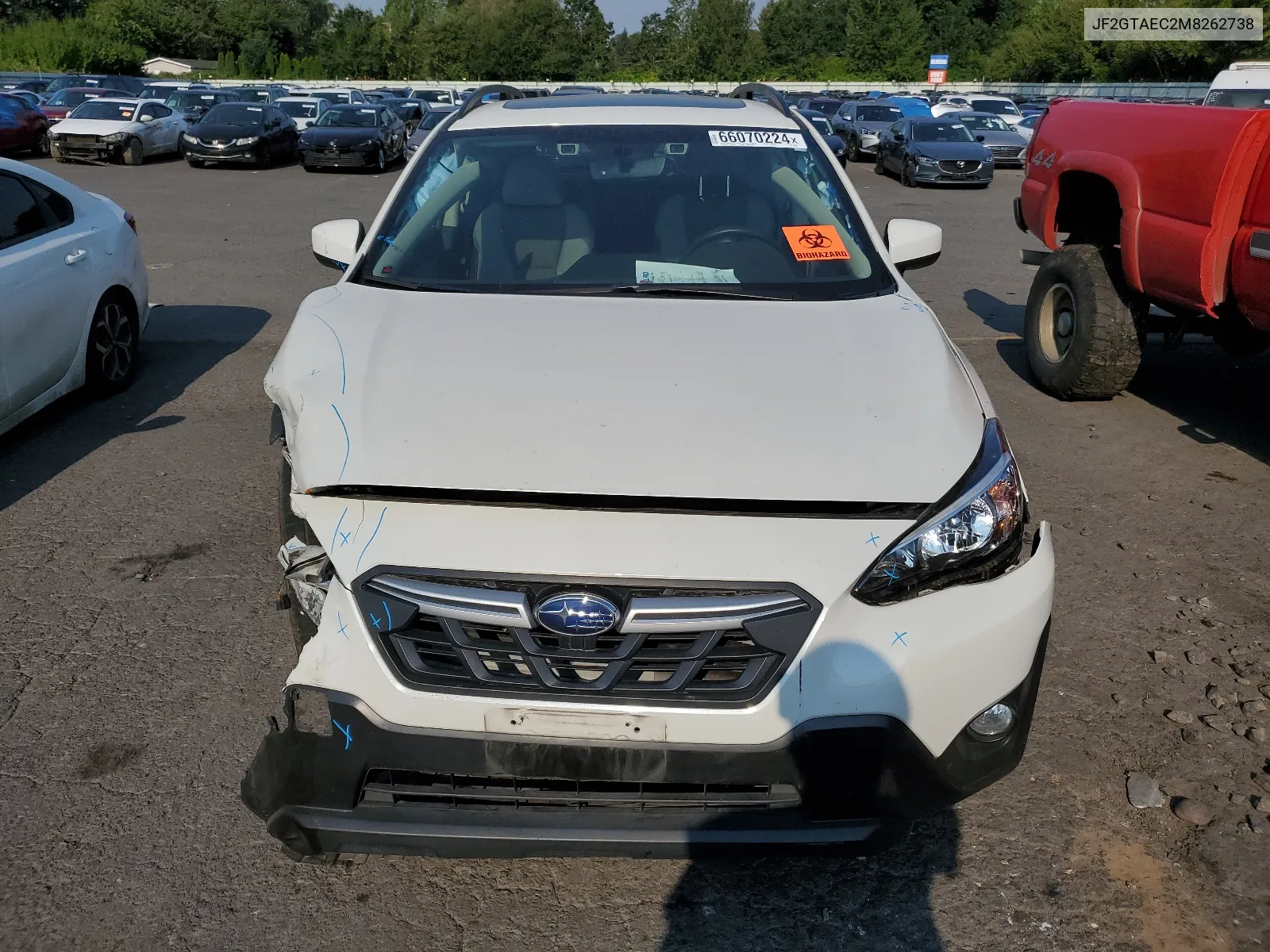 JF2GTAEC2M8262738 2021 Subaru Crosstrek Premium