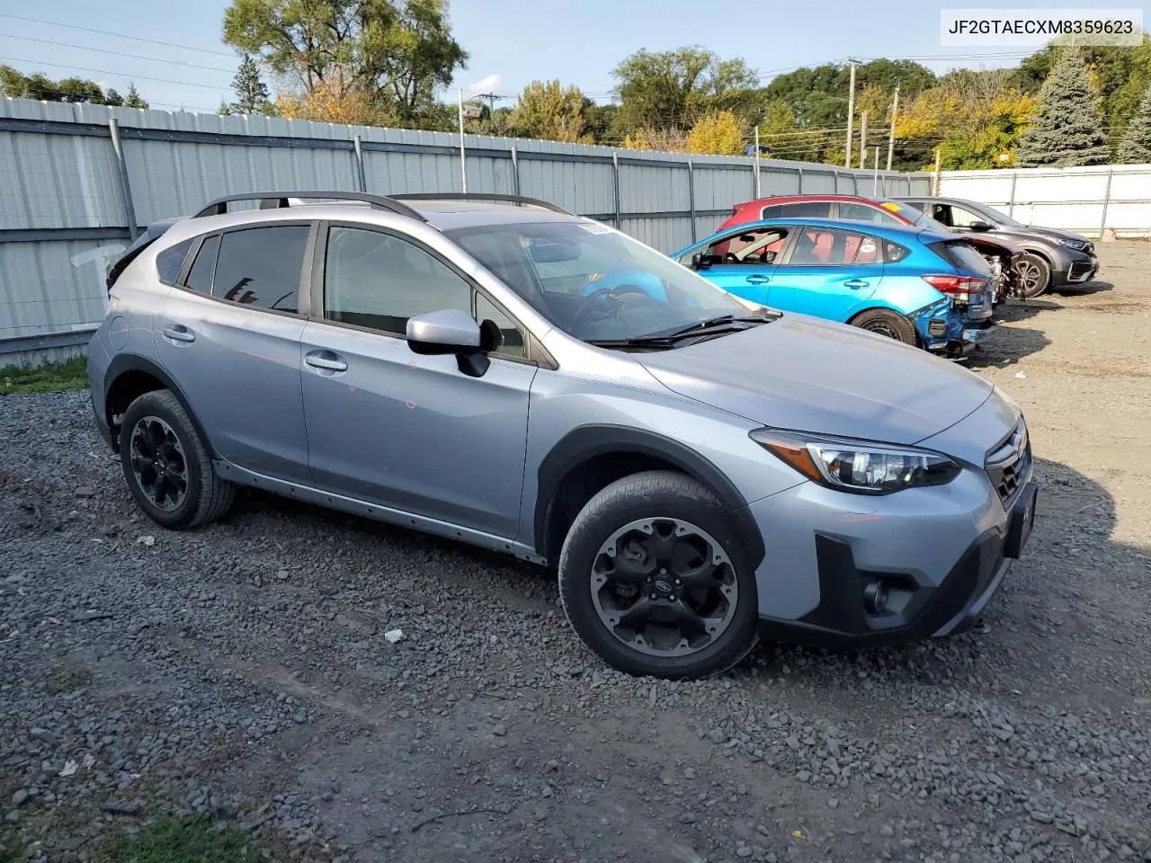 JF2GTAECXM8359623 2021 Subaru Crosstrek Premium