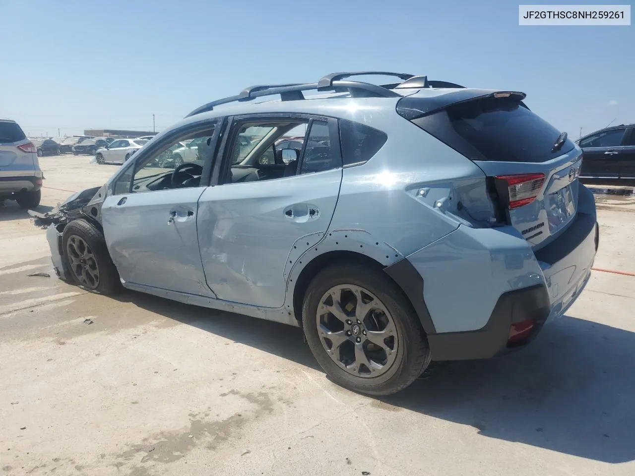 JF2GTHSC8NH259261 2022 Subaru Crosstrek Sport