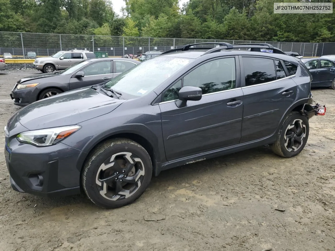 JF2GTHMC7NH252752 2022 Subaru Crosstrek Limited