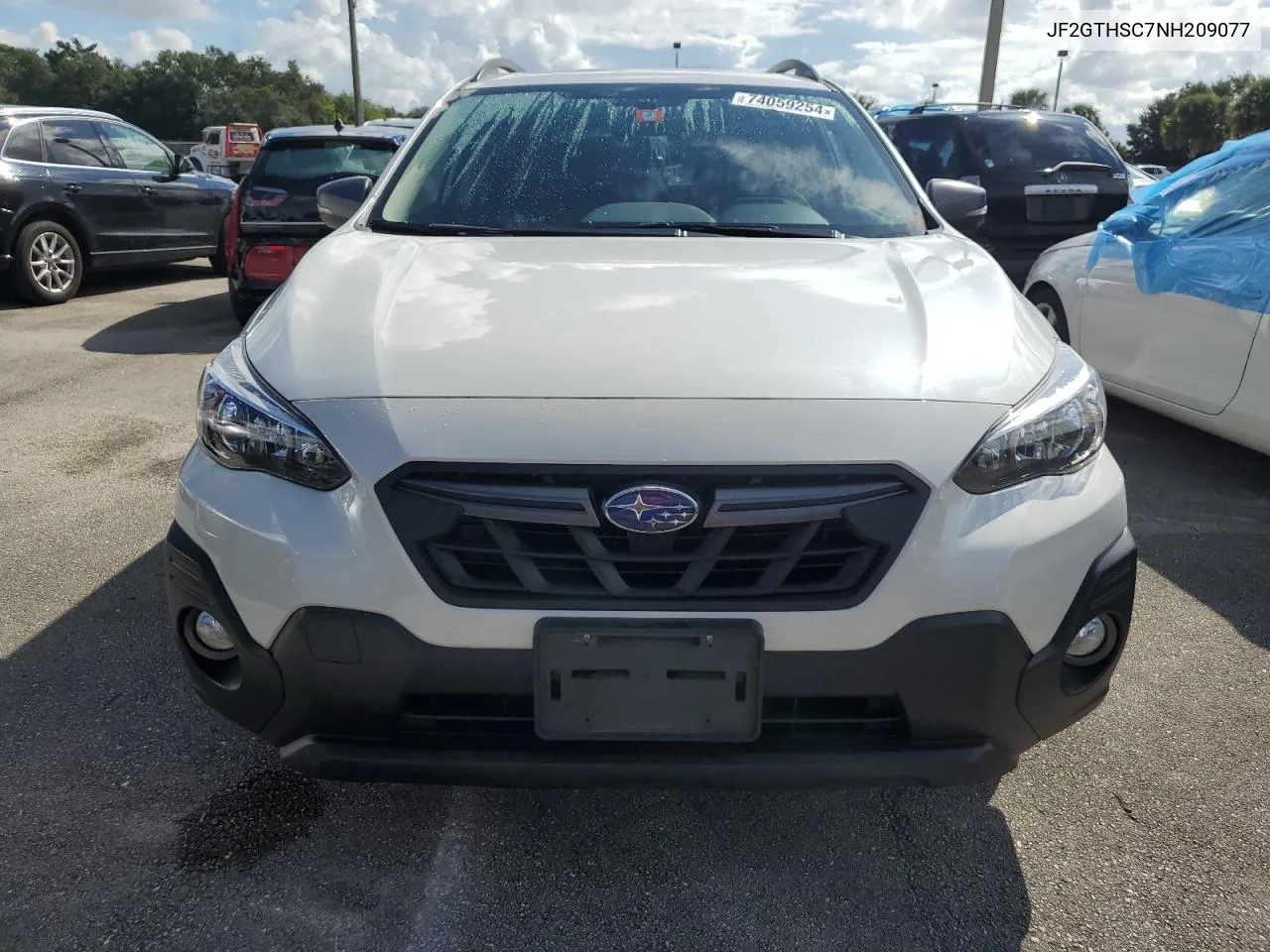 JF2GTHSC7NH209077 2022 Subaru Crosstrek Sport