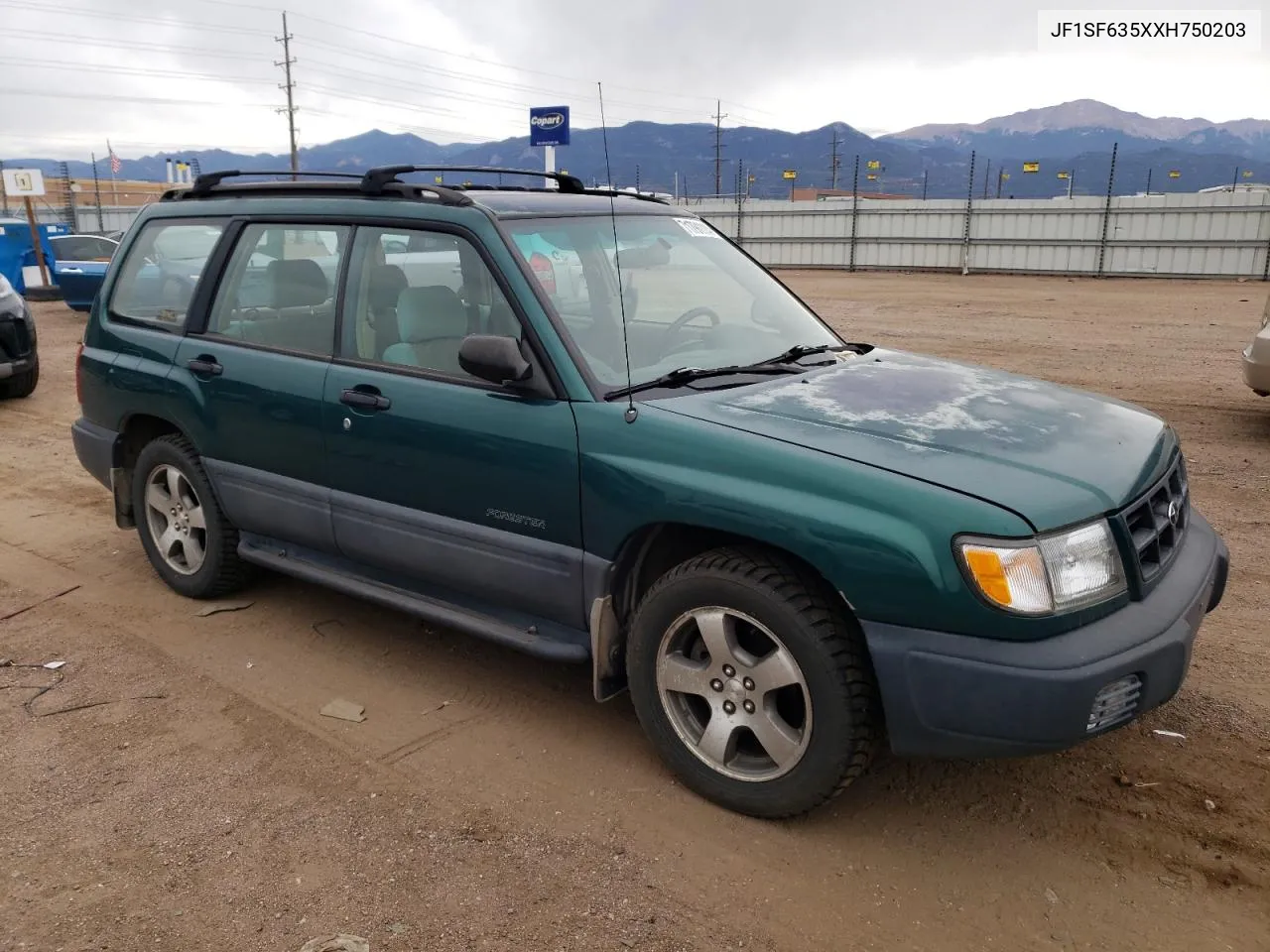 1999 Subaru Forester L VIN: JF1SF635XXH750203 Lot: 71791114