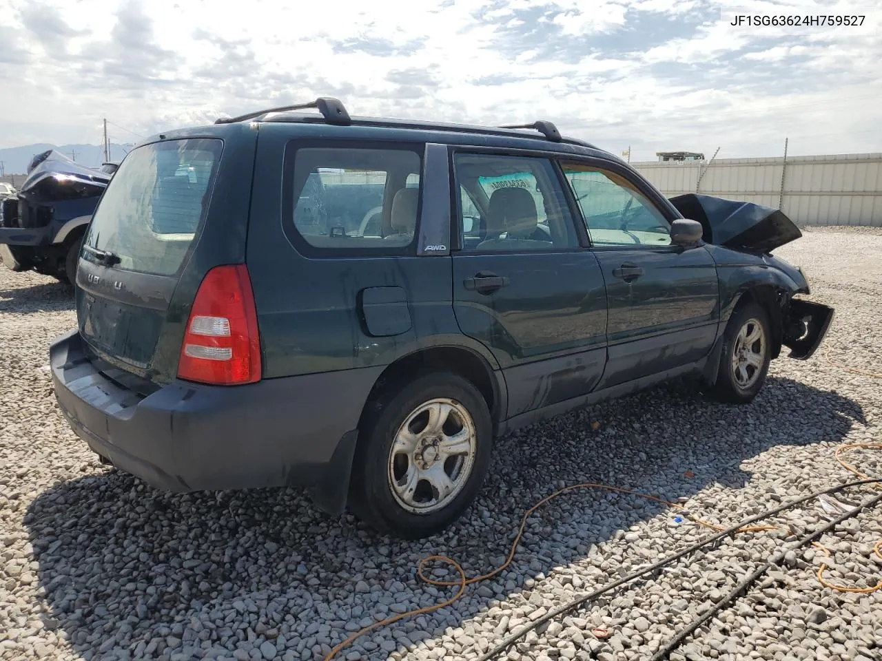 2004 Subaru Forester 2.5X VIN: JF1SG63624H759527 Lot: 63343904