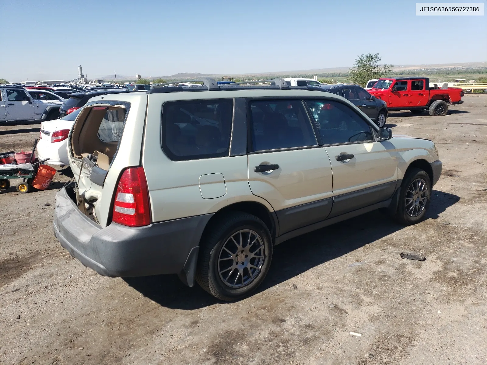 2005 Subaru Forester 2.5X VIN: JF1SG63655G727386 Lot: 65484904