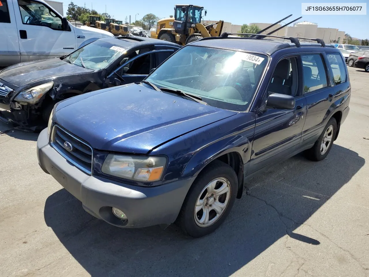 2005 Subaru Forester 2.5X VIN: JF1SG63655H706077 Lot: 67419034