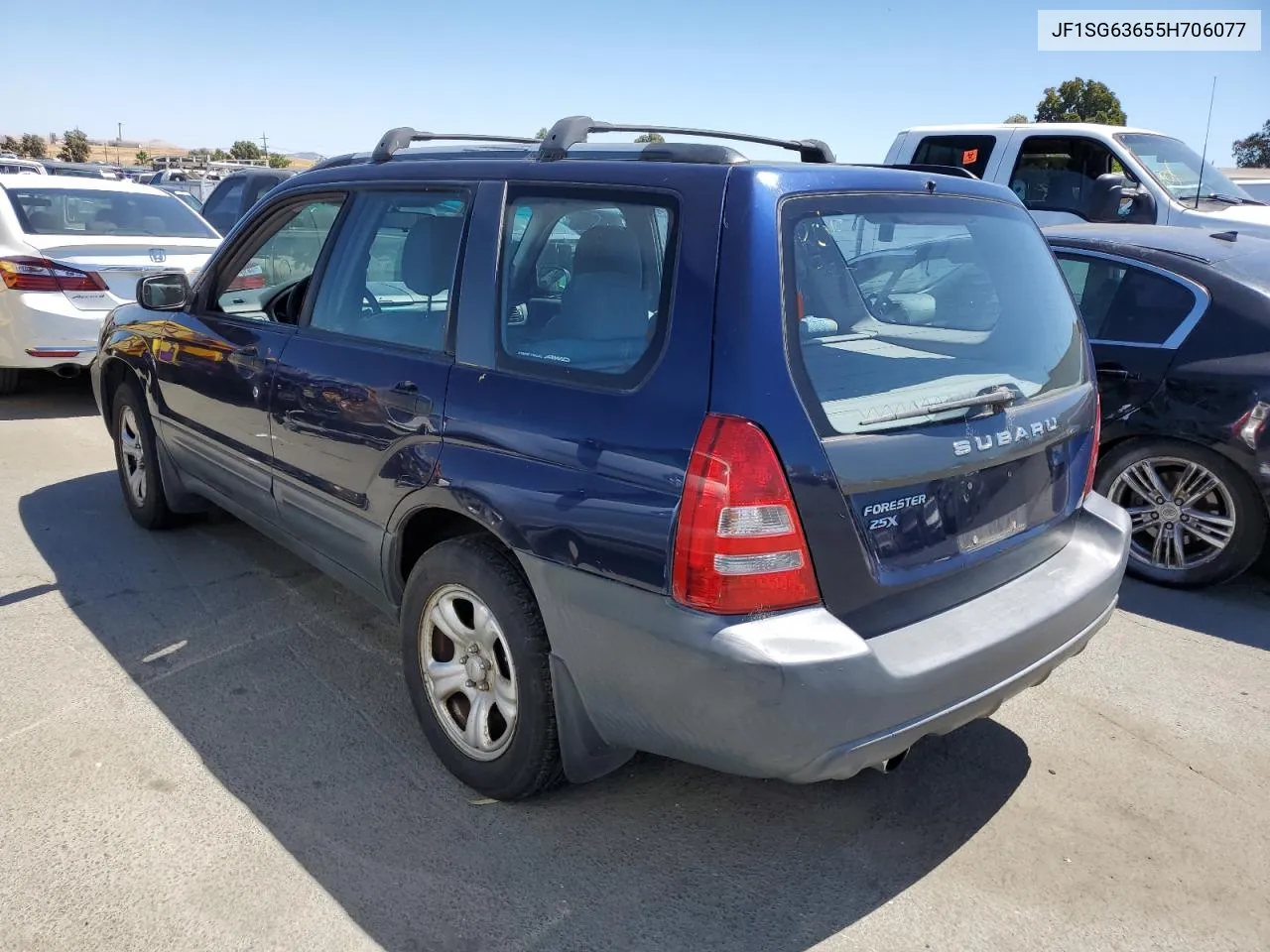 2005 Subaru Forester 2.5X VIN: JF1SG63655H706077 Lot: 67419034