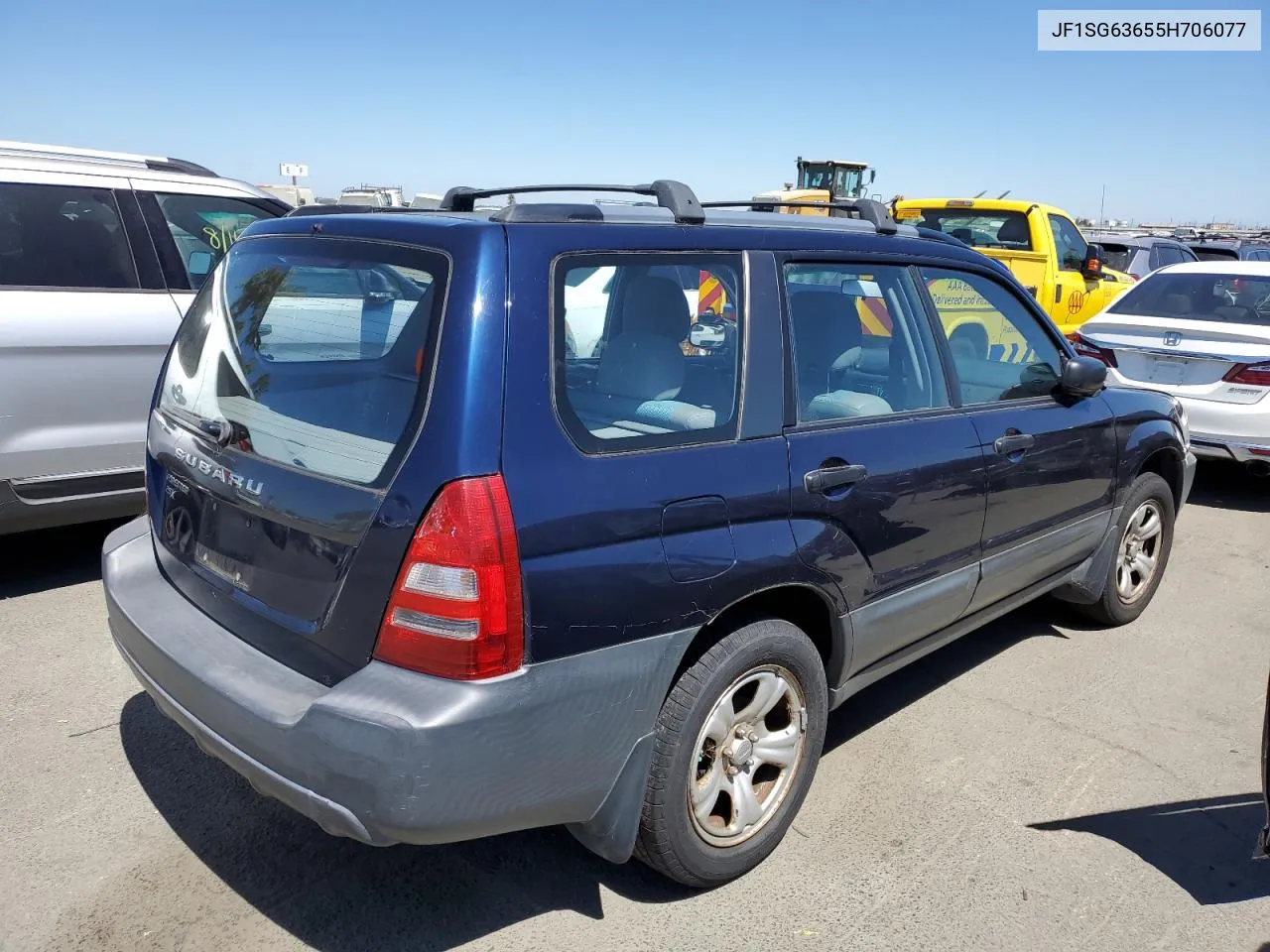 2005 Subaru Forester 2.5X VIN: JF1SG63655H706077 Lot: 67419034