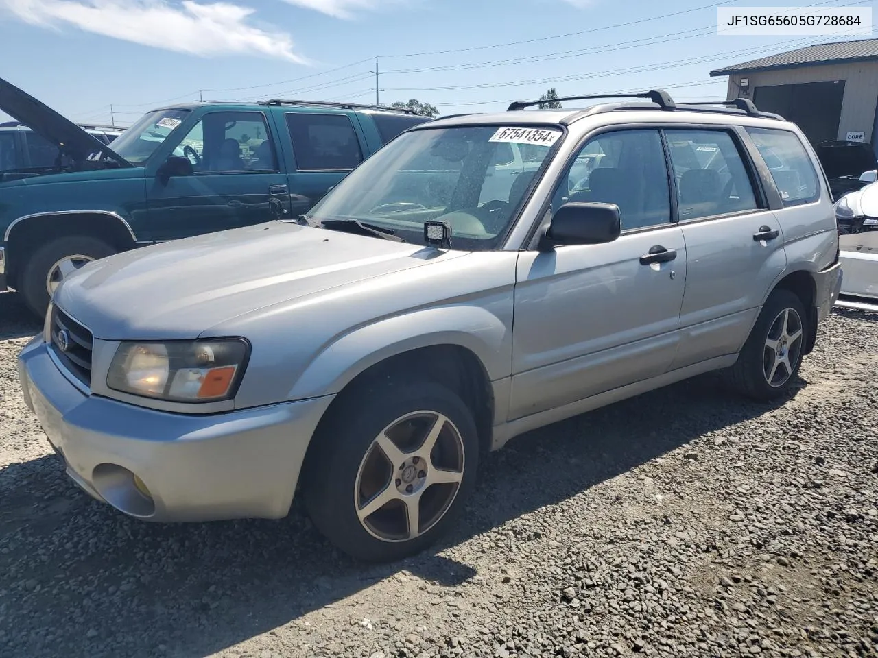 2005 Subaru Forester 2.5Xs VIN: JF1SG65605G728684 Lot: 67541354