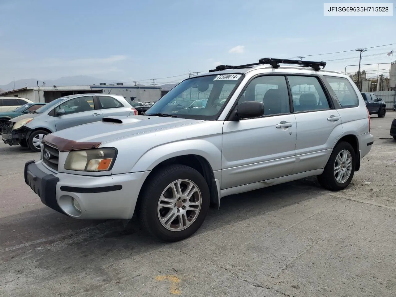 2005 Subaru Forester 2.5Xt VIN: JF1SG69635H715528 Lot: 72608014