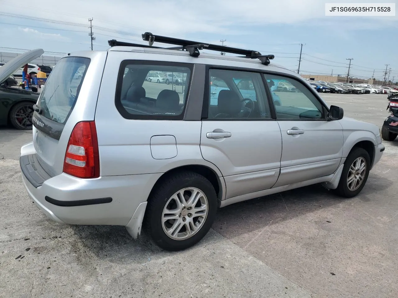 2005 Subaru Forester 2.5Xt VIN: JF1SG69635H715528 Lot: 72608014