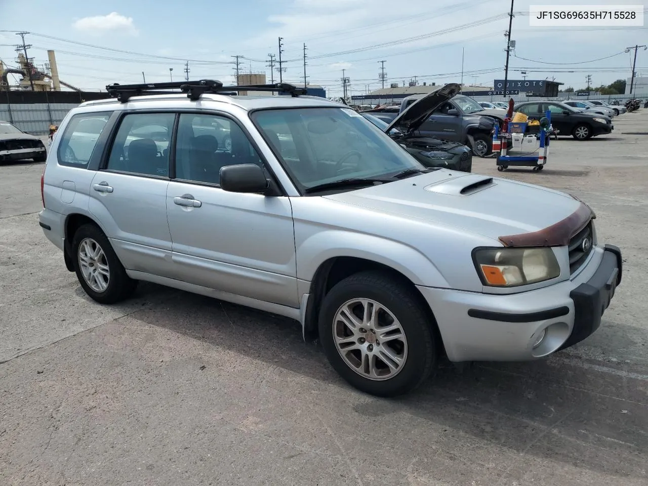 2005 Subaru Forester 2.5Xt VIN: JF1SG69635H715528 Lot: 72608014