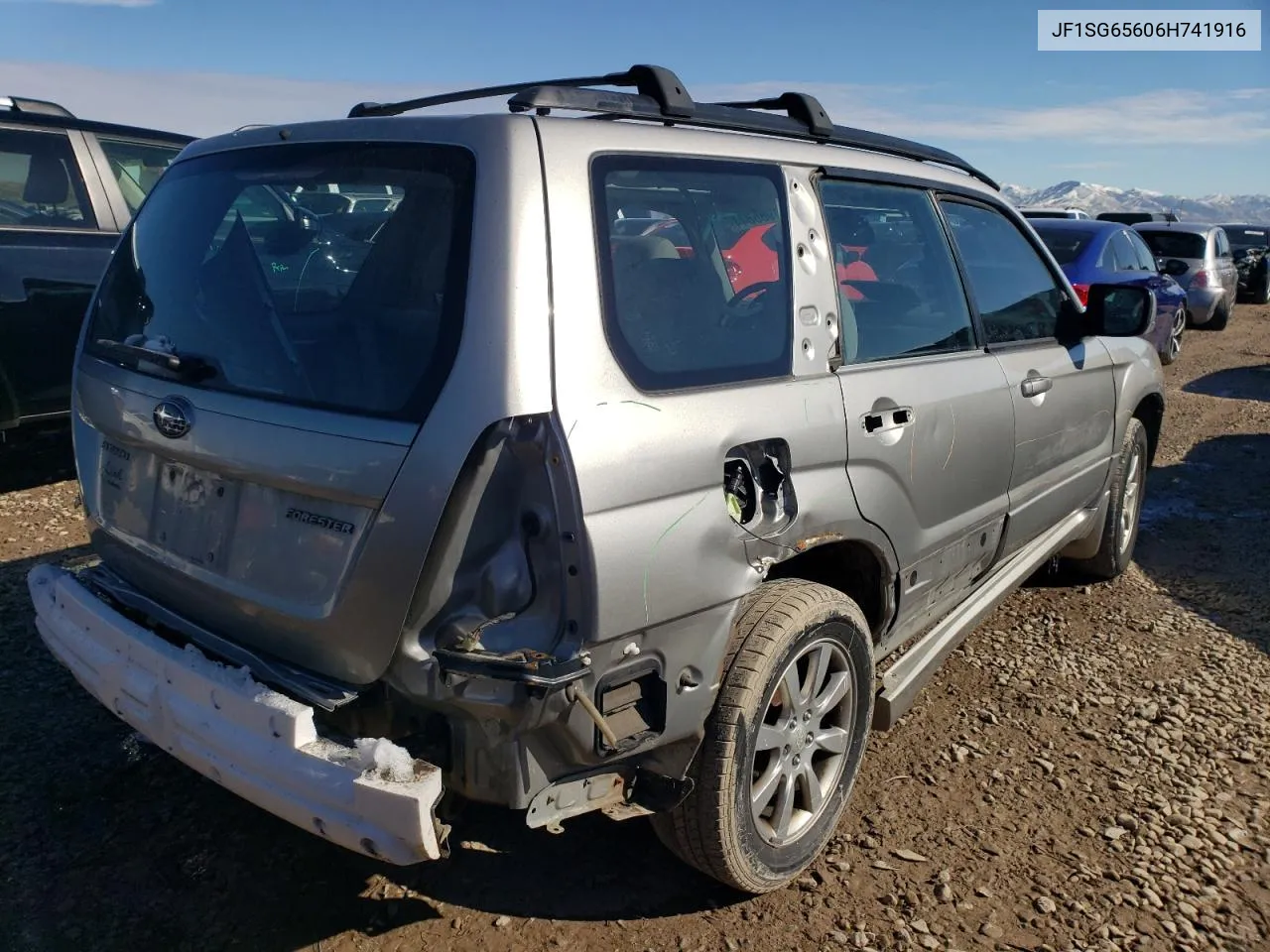 2006 Subaru Forester 2.5X Premium VIN: JF1SG65606H741916 Lot: 44966844