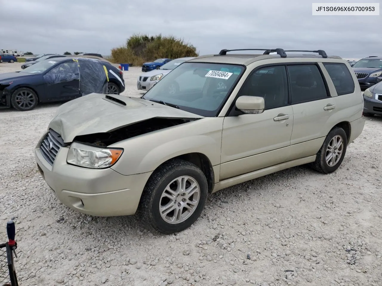 2006 Subaru Forester 2.5Xt VIN: JF1SG696X6G700953 Lot: 70504564