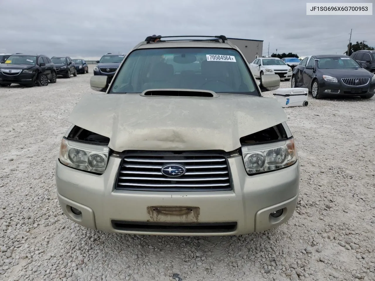 2006 Subaru Forester 2.5Xt VIN: JF1SG696X6G700953 Lot: 70504564