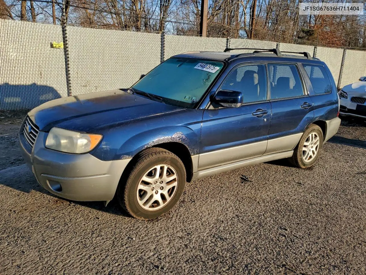 JF1SG67636H711404 2006 Subaru Forester 2.5X Ll Bean