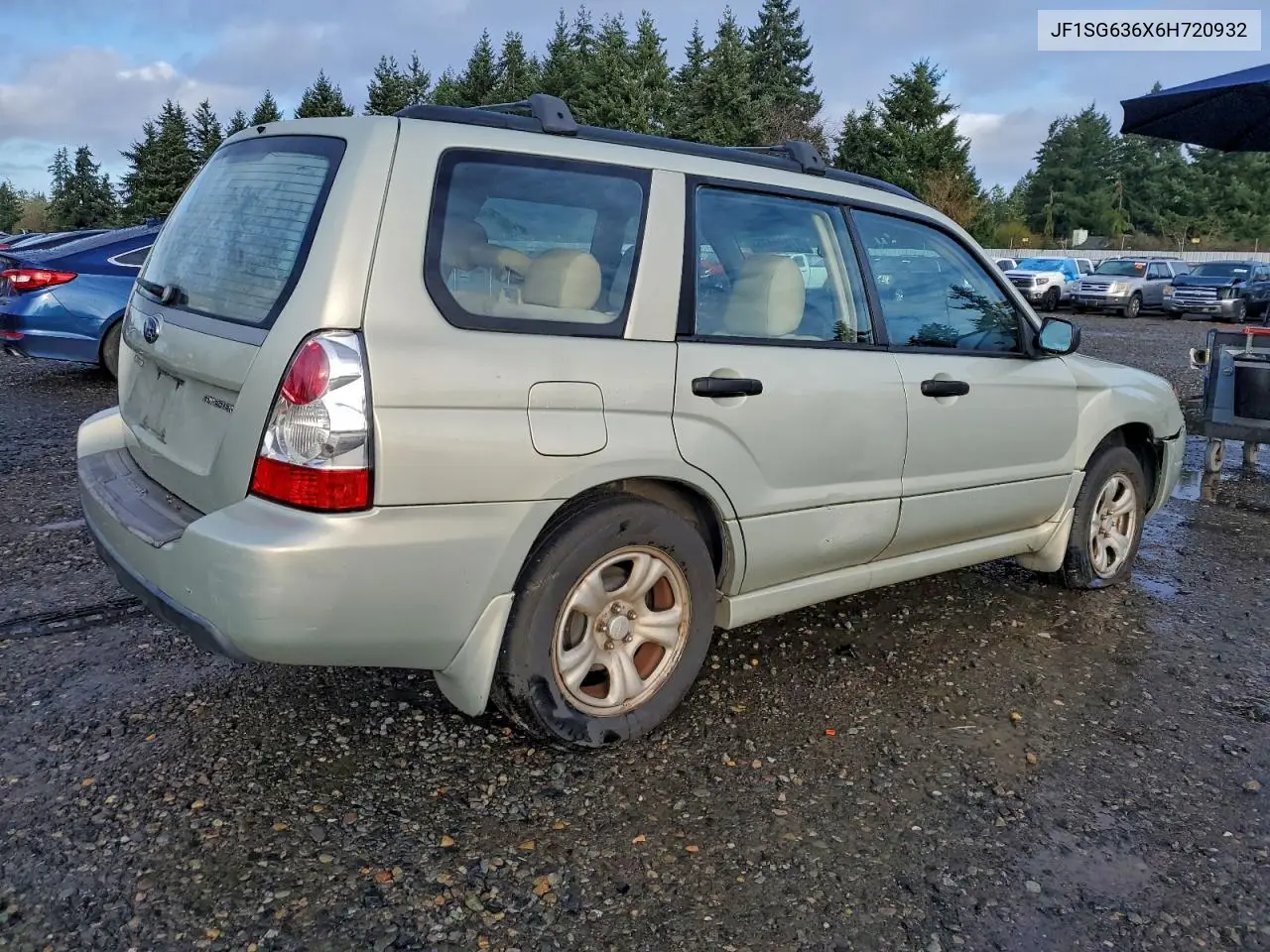 JF1SG636X6H720932 2006 Subaru Forester 2.5X