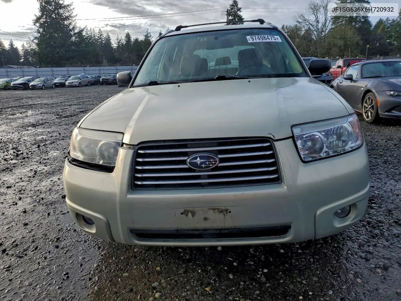 JF1SG636X6H720932 2006 Subaru Forester 2.5X