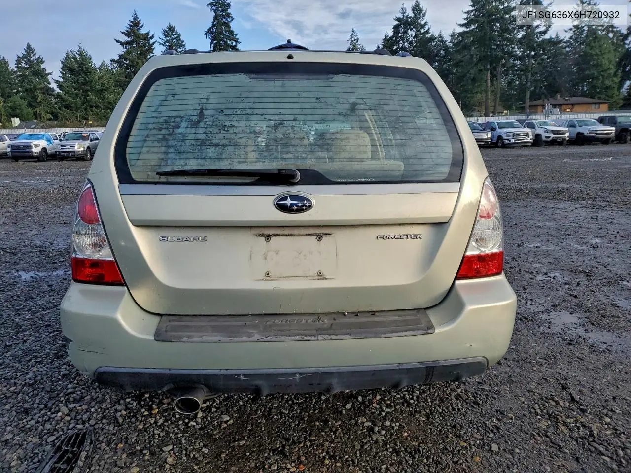 JF1SG636X6H720932 2006 Subaru Forester 2.5X
