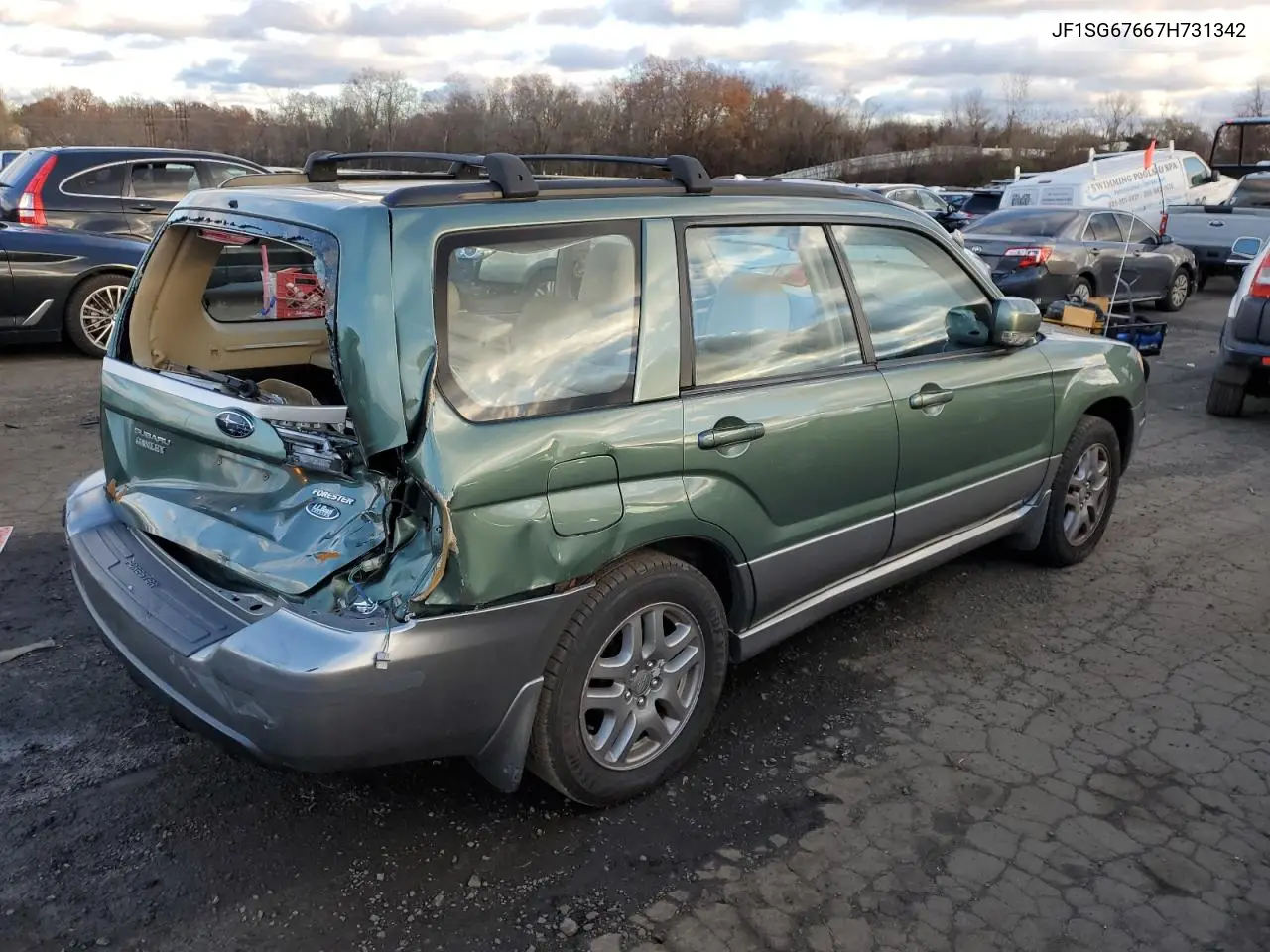 JF1SG67667H731342 2007 Subaru Forester 2.5X Ll Bean