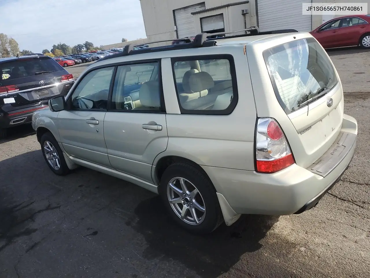 JF1SG65657H740861 2007 Subaru Forester 2.5X Premium
