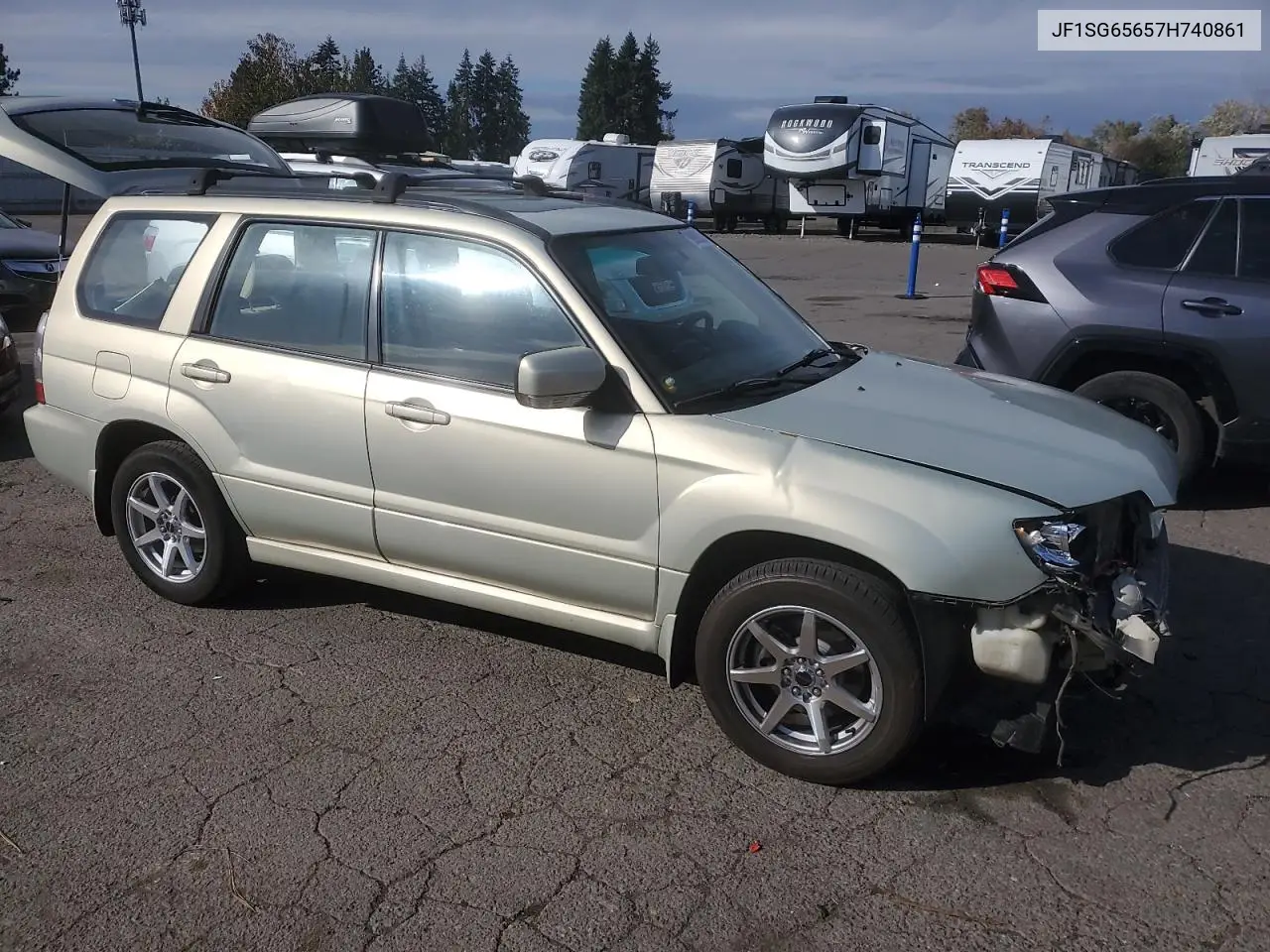 JF1SG65657H740861 2007 Subaru Forester 2.5X Premium