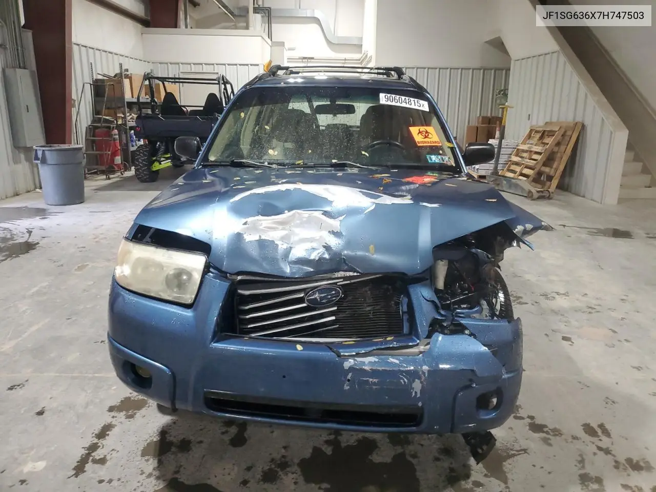 JF1SG636X7H747503 2007 Subaru Forester 2.5X