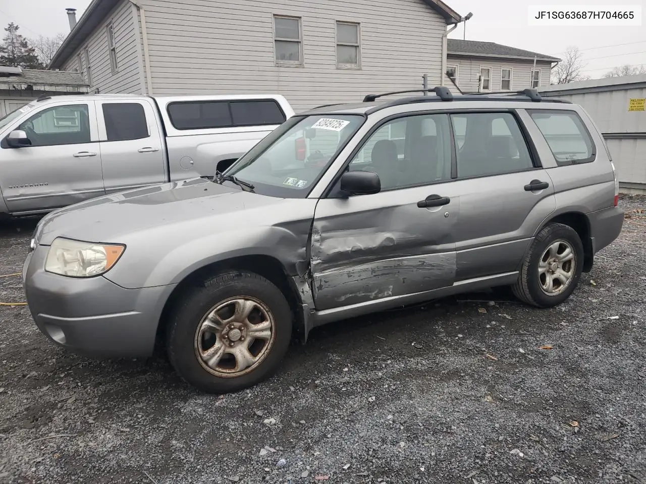 JF1SG63687H704665 2007 Subaru Forester 2.5X