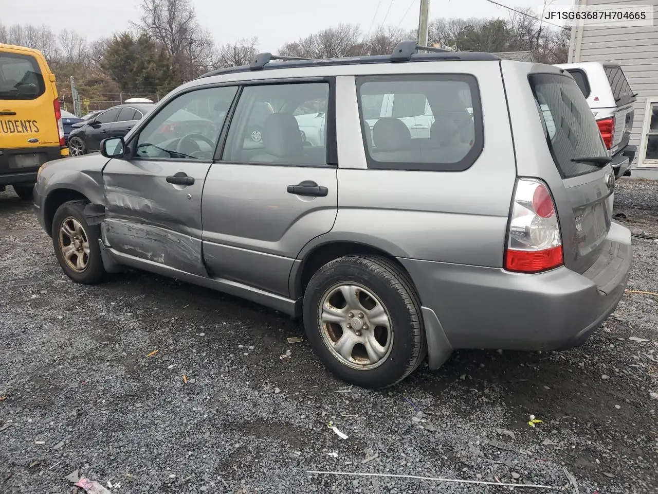 JF1SG63687H704665 2007 Subaru Forester 2.5X