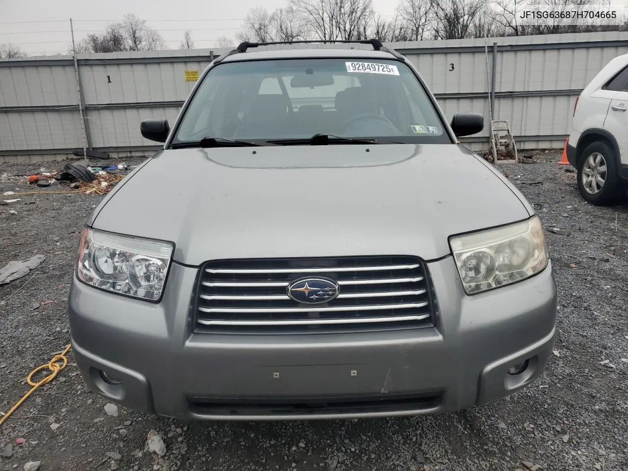 JF1SG63687H704665 2007 Subaru Forester 2.5X