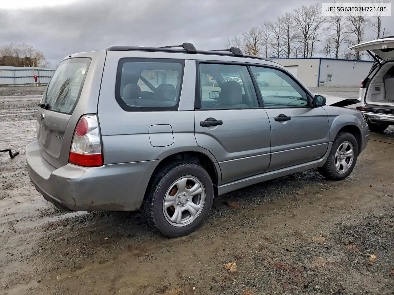 JF1SG63637H721485 2007 Subaru Forester 2.5X