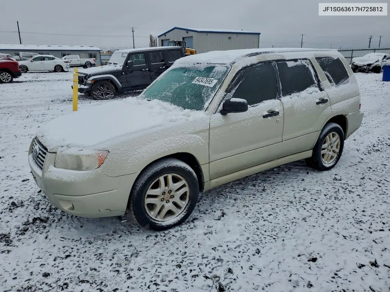 JF1SG63617H725812 2007 Subaru Forester 2.5X