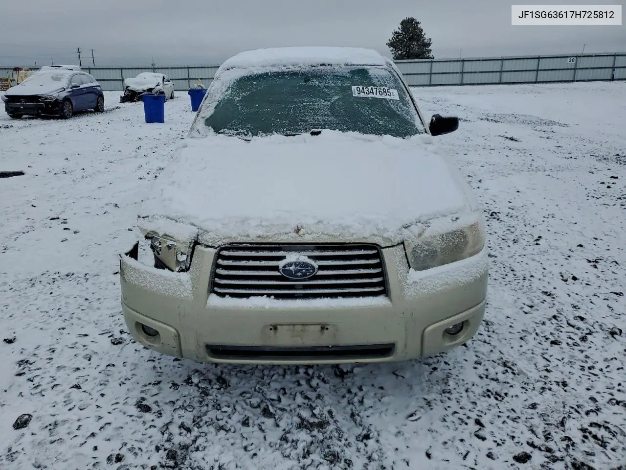 JF1SG63617H725812 2007 Subaru Forester 2.5X