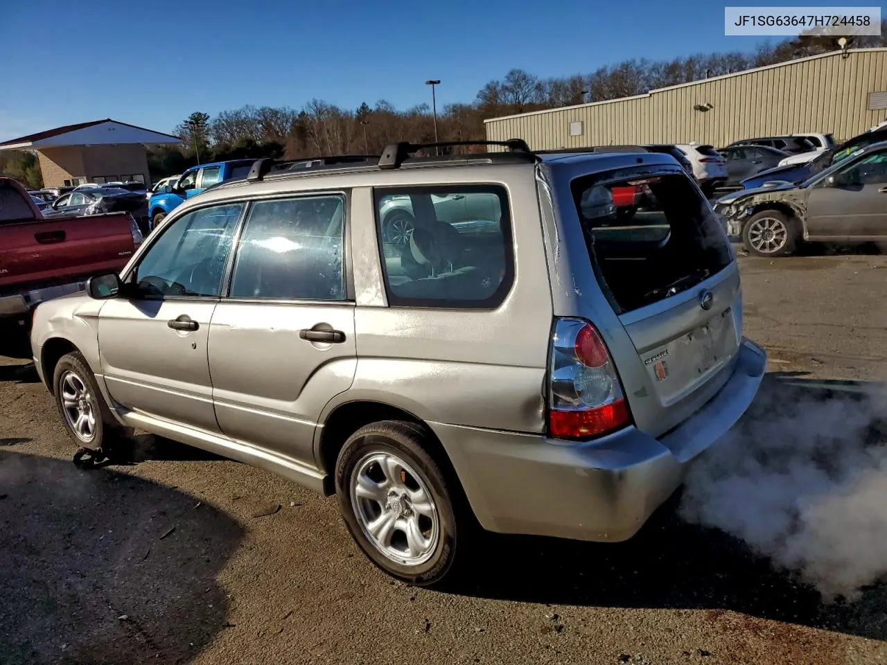 JF1SG63647H724458 2007 Subaru Forester 2.5X