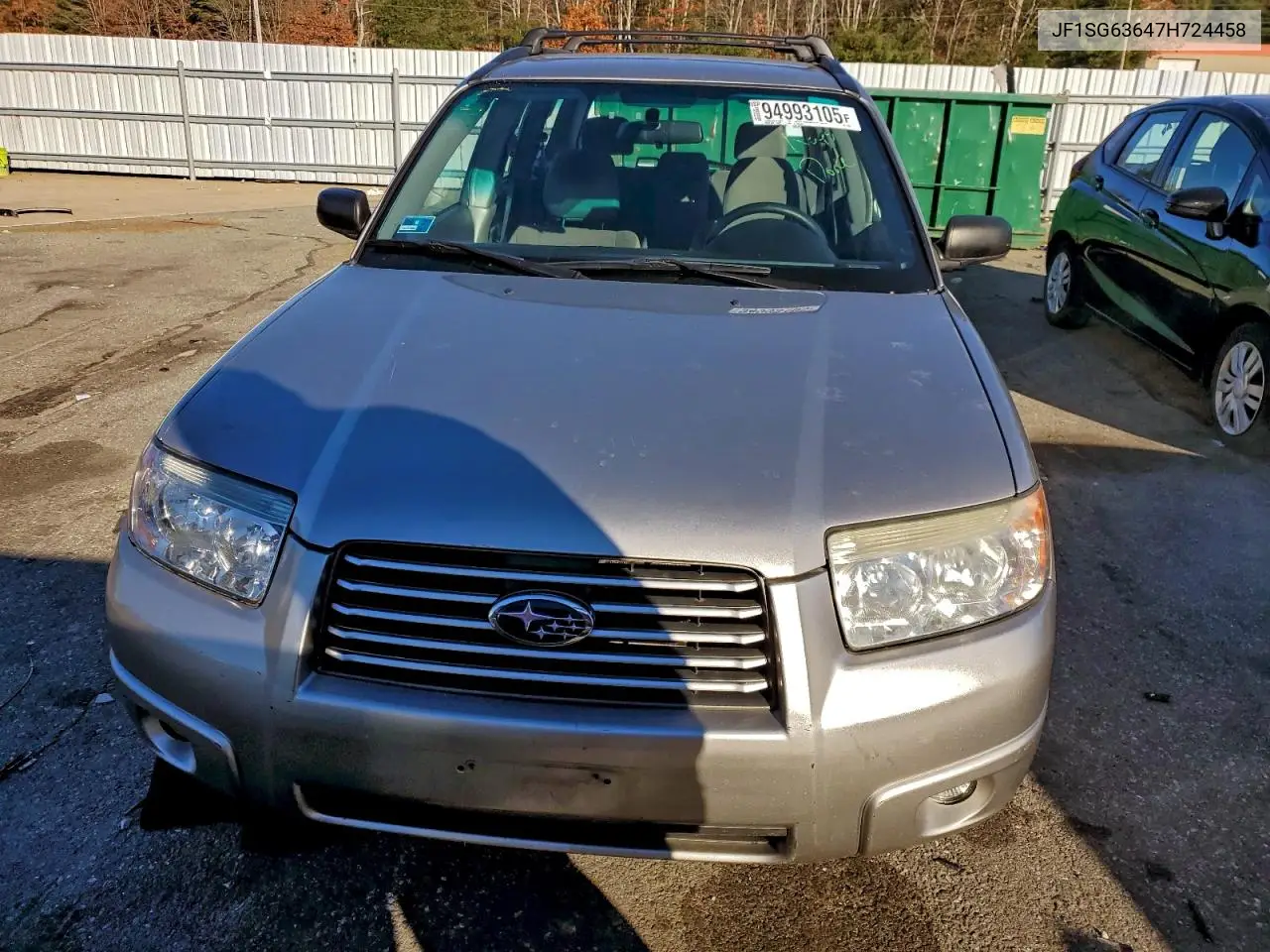 JF1SG63647H724458 2007 Subaru Forester 2.5X