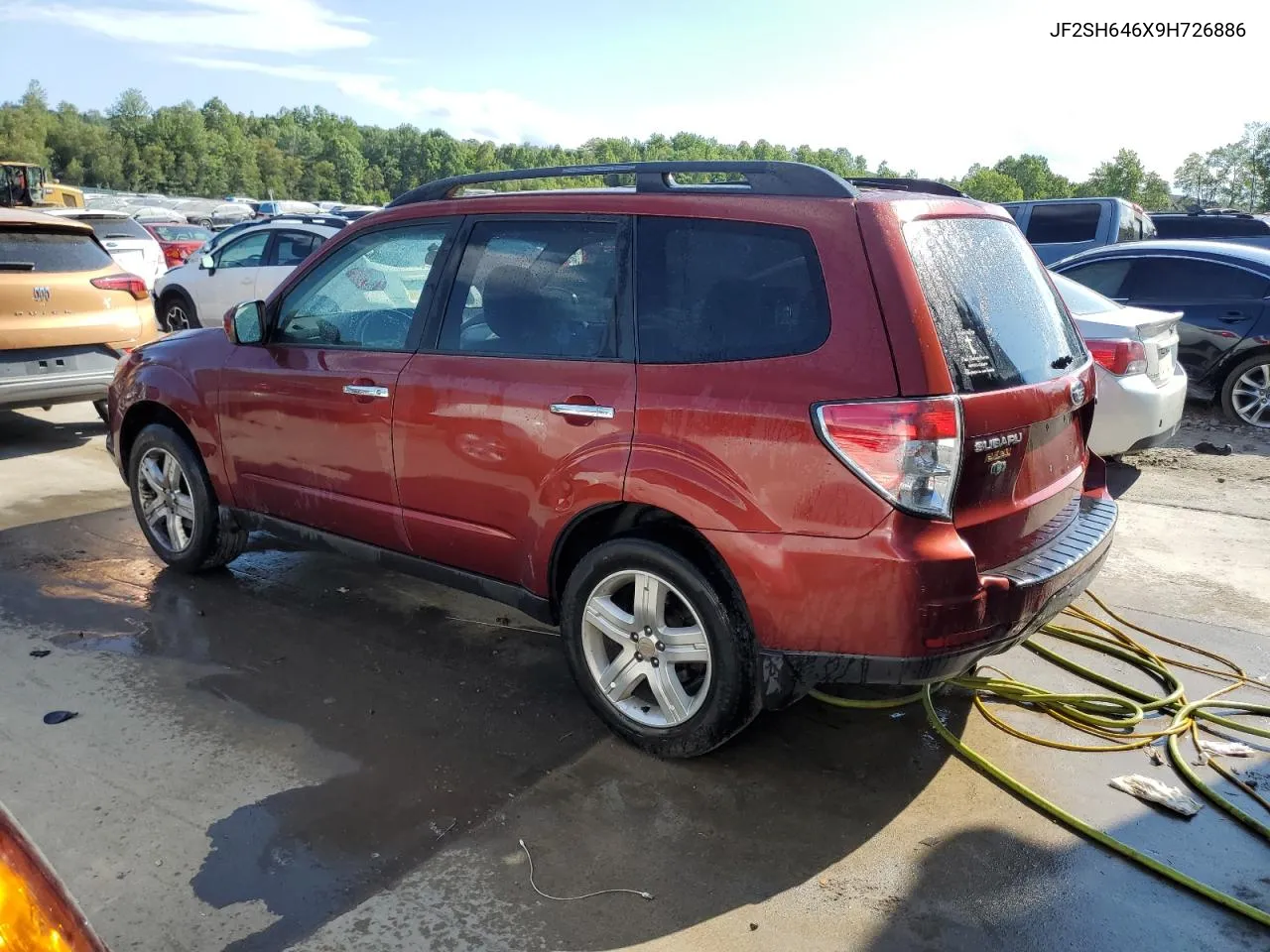 2009 Subaru Forester 2.5X Limited VIN: JF2SH646X9H726886 Lot: 67922914