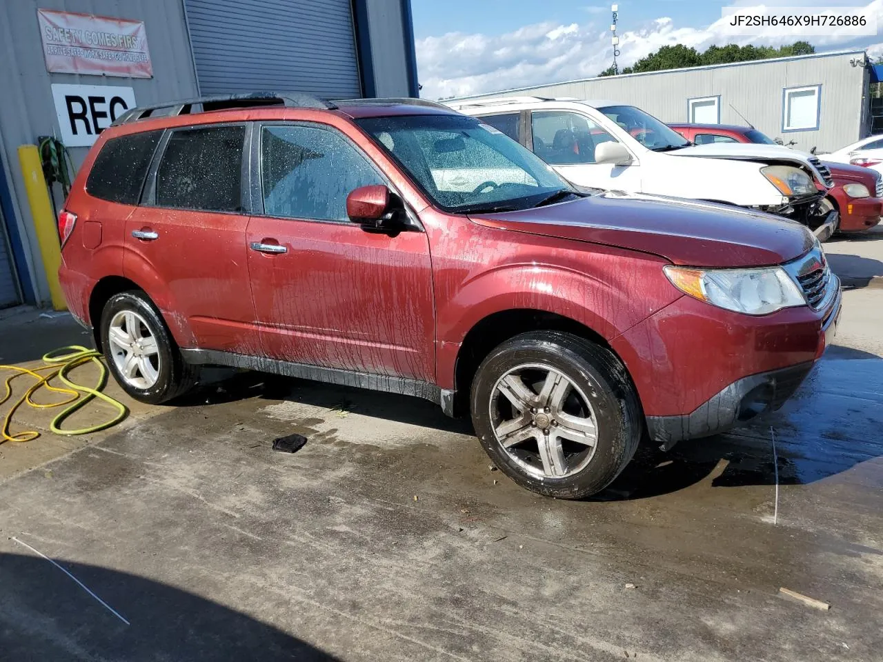 2009 Subaru Forester 2.5X Limited VIN: JF2SH646X9H726886 Lot: 67922914